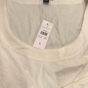NWT Ann Taylor White Top
